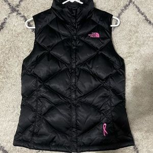 North Face Black vest